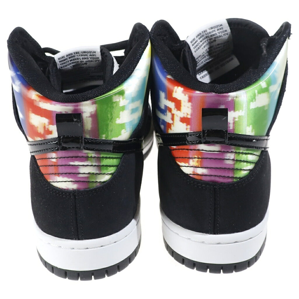 NIKE SB(ナイキエスビー) DUNK HIGH PRO TEST PATTERN CZ2253-100 ダンク プロ テストパターン ハイカットスニーカー ブラック/マルチ US9/27cm