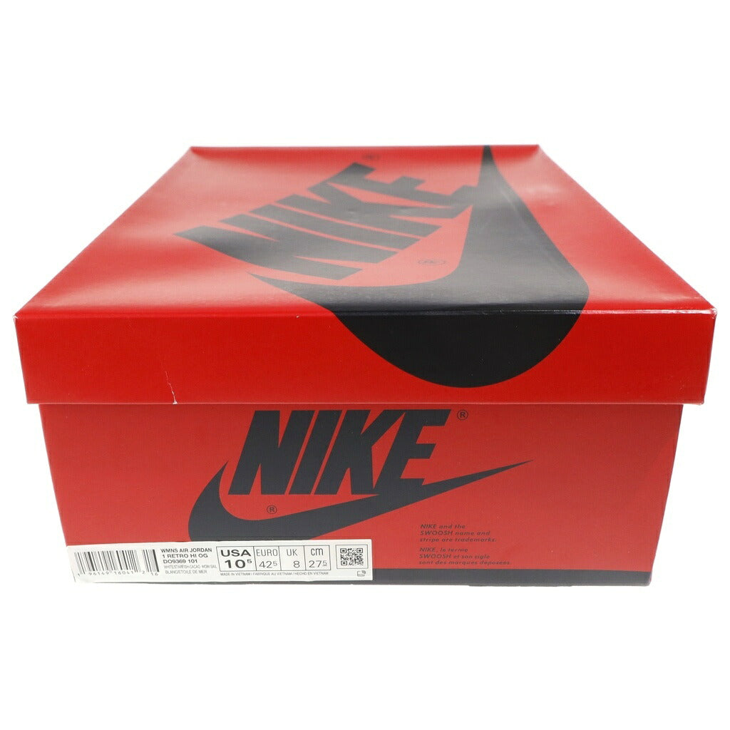 NIKE(ナイキ) WMNS AIR JORDAN 1 HIGH OG STARFISH DO9369-101 ウィメンズ エアジョーダン1 スターフィッシュ ハイカットスニーカー ホワイト/オレンジ US10.5/27.5cm