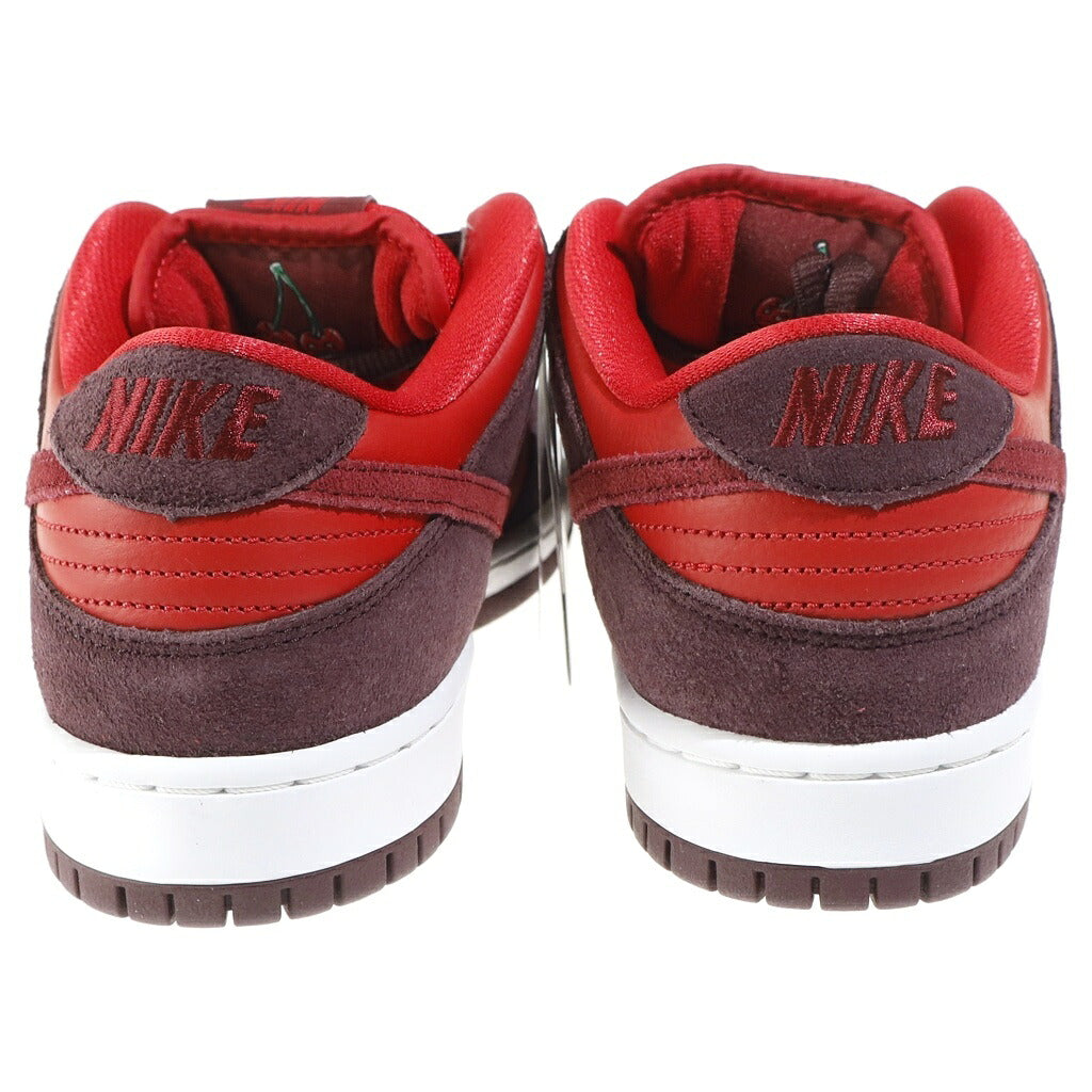 NIKE SB(ナイキエスビー) DUNK LOW CHERRY DM0807-600 ダンク チェリー ローカットスニーカー レッド/ブラウン US9/27cm