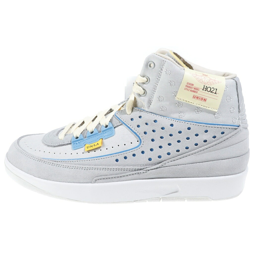 NIKE(ナイキ) ×UNION AIR JORDAN 2 RETRO SP DN3802-001 ユニオン エアジョーダン2 レトロ ミッドカットスニーカー ブルー/グレー US9/27cm