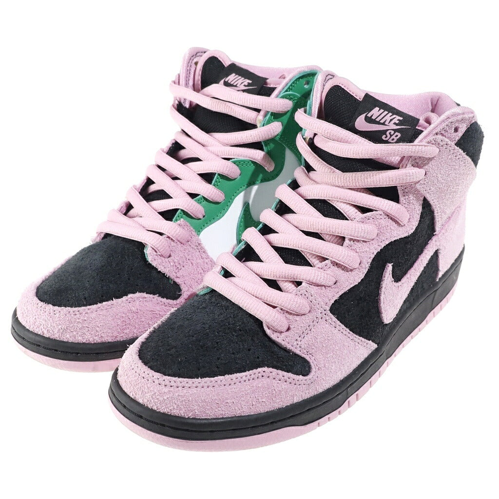 NIKE SB(ナイキエスビー) DUNK HIGH PRO PRM INVERT CELTICS CU7349-001 ダンク プロ インバートセルティックス ハイカットスニーカー ブラック/ピンク/ホワイト/グリーン US9/27cm