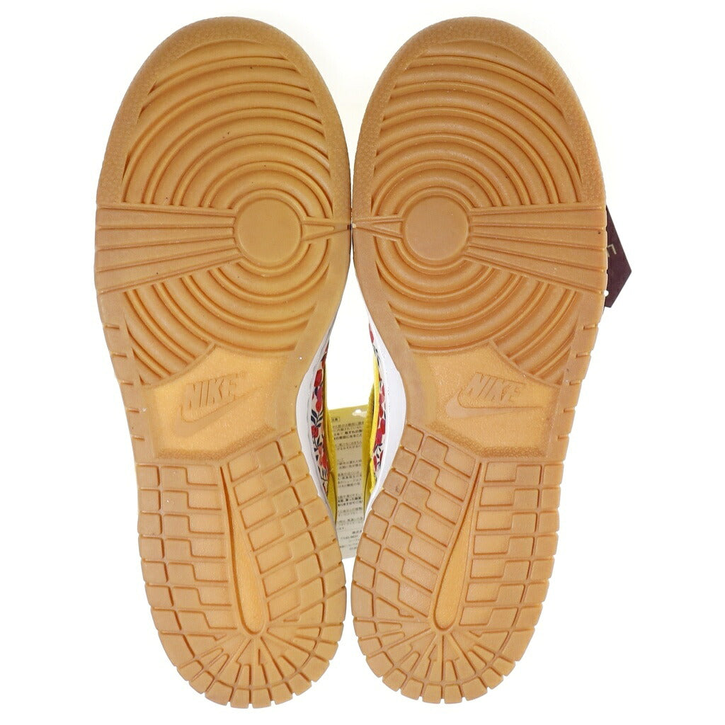 NIKE(ナイキ) 【観賞用 2008年製】 WMNS DUNK LOW PREMIUM 318639-671 ウィメンズ ダンクロー ローカットスニーカー イエロー US10.5/27.5cm