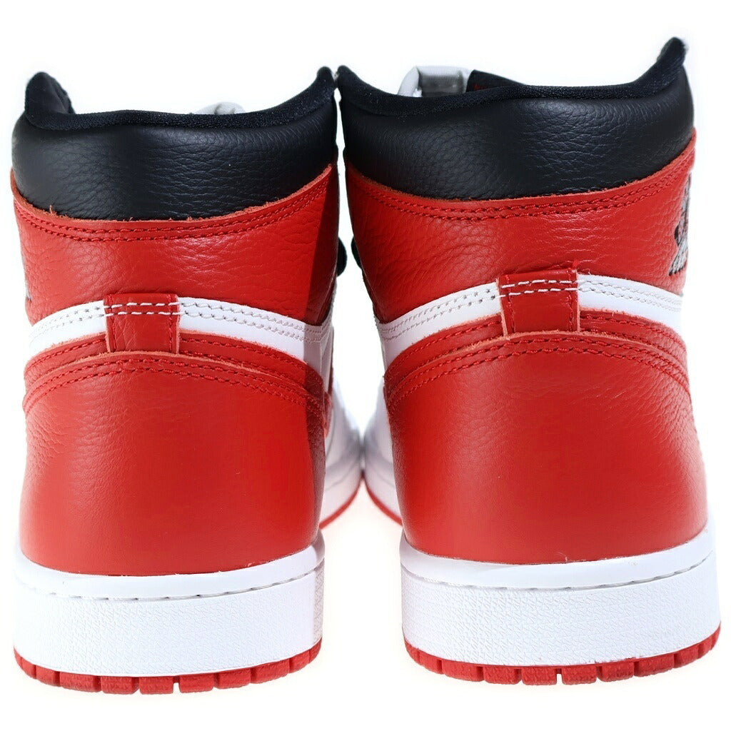 NIKE(ナイキ) AIR JORDAN 1 HIGH OG HERITAGE 555088-161 エアジョーダン1 ヘリテージ ハイカットスニーカー レッド/ホワイト US9.5/27.5cm