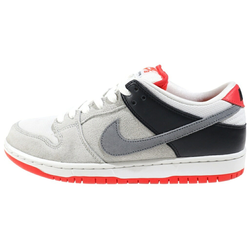 NIKE SB(ナイキエスビー) DUNK LOW INFRARED CD2563-004 ダンク インフラレッド ローカットスニーカー グレー US9/27cm