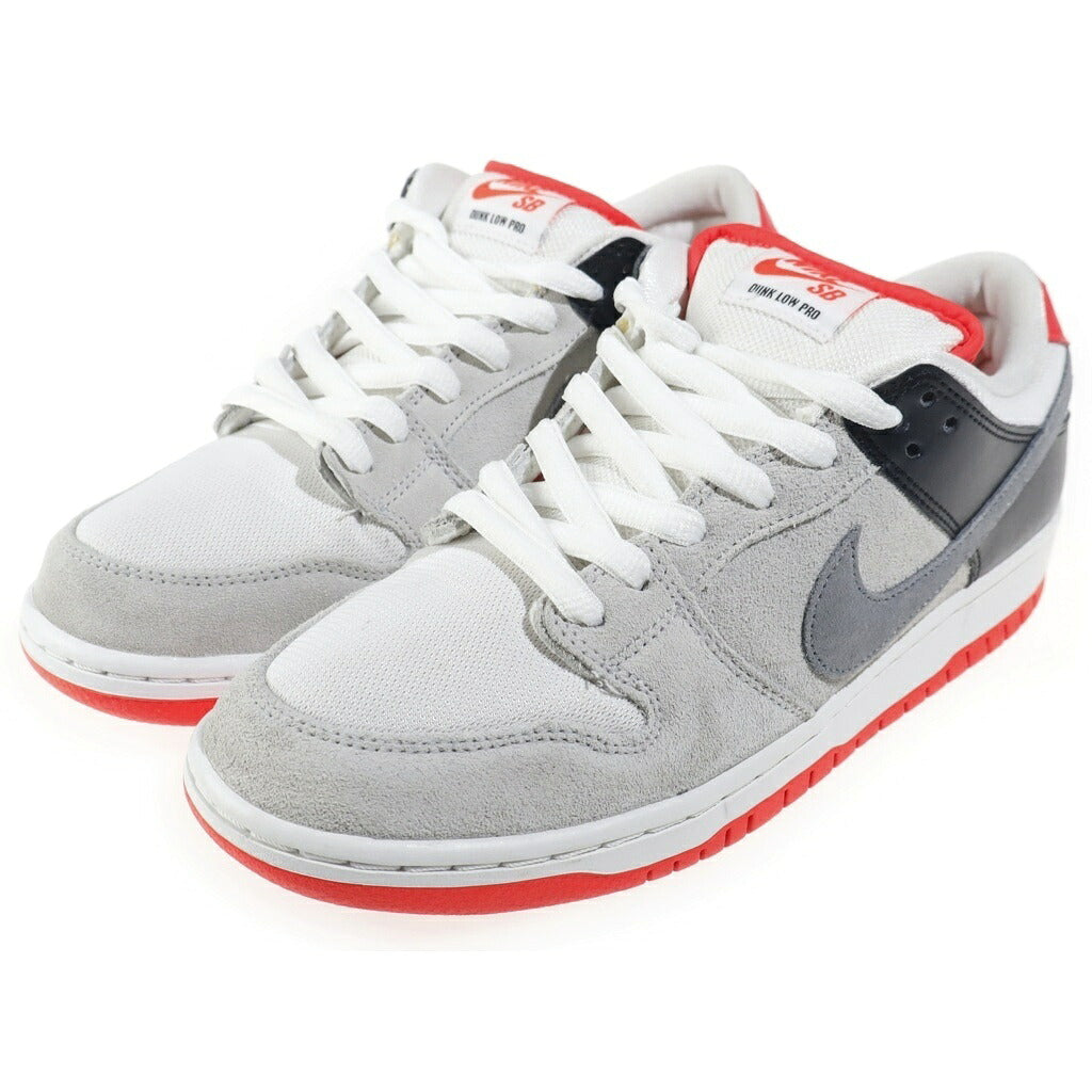 NIKE SB(ナイキエスビー) DUNK LOW INFRARED CD2563-004 ダンク インフラレッド ローカットスニーカー グレー US9/27cm