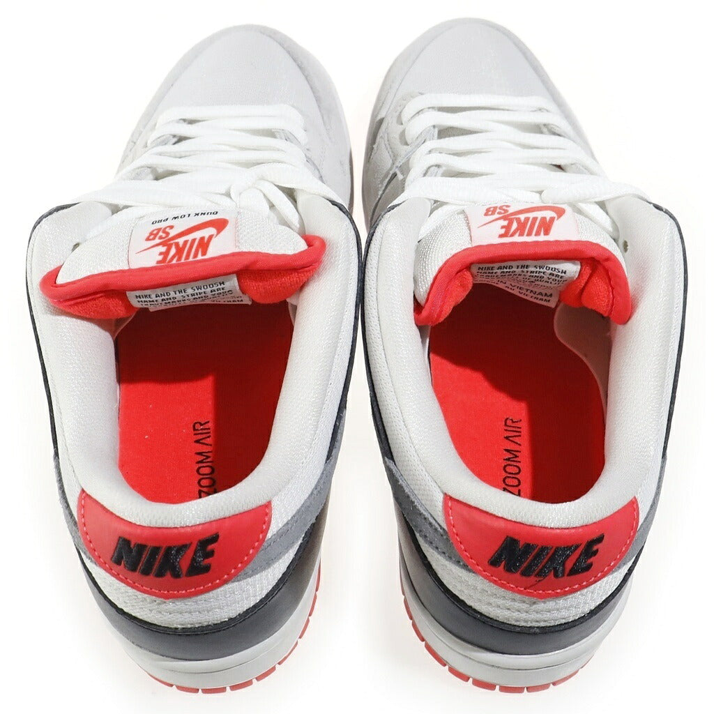 NIKE SB(ナイキエスビー) DUNK LOW INFRARED CD2563-004 ダンク インフラレッド ローカットスニーカー グレー US9/27cm