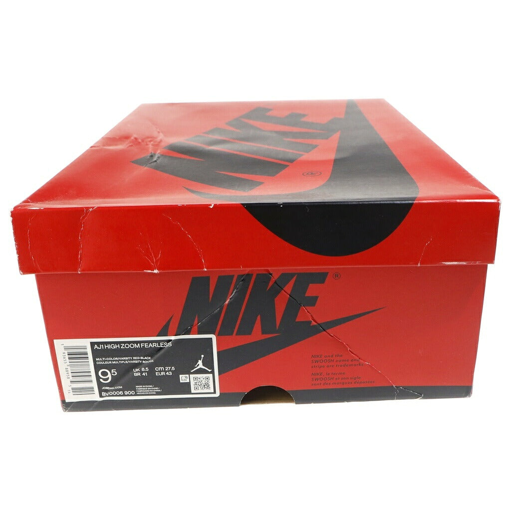 NIKE(ナイキ) AIR JORDAN 1 HI ZOOM FEARLESS BV0006-900 エアジョーダン1 ハイ ズーム フィアレス ハイカットスニーカー パープル US9.5/27.5cm