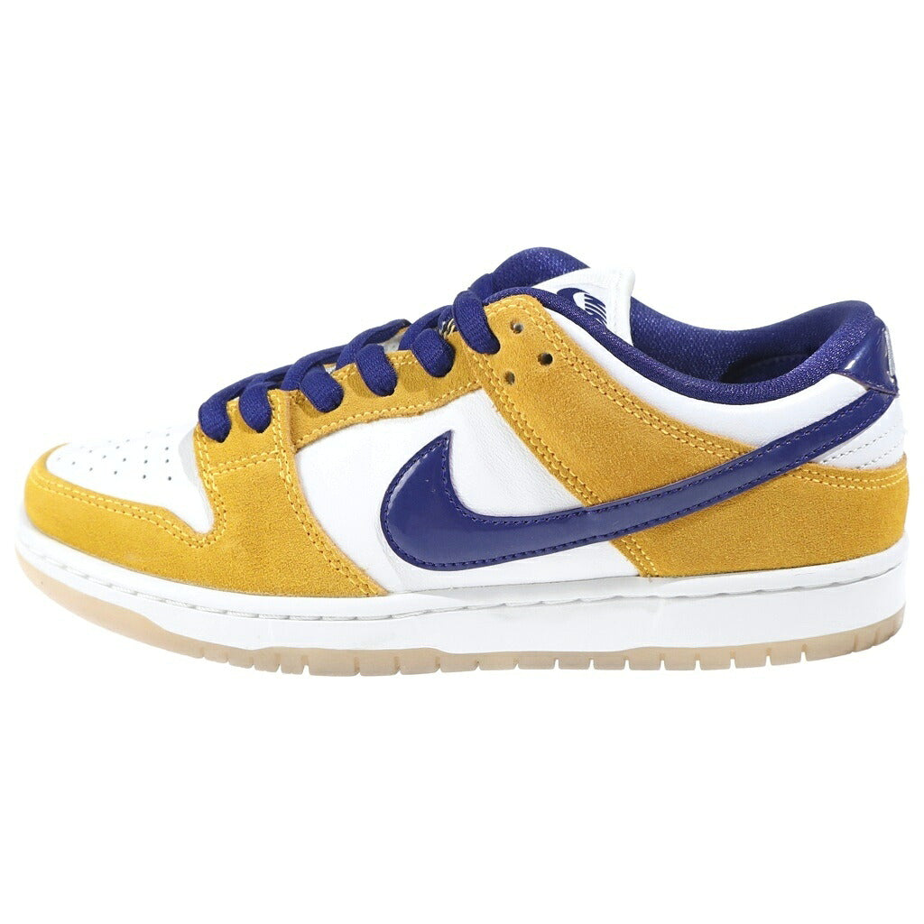 NIKE SB(ナイキエスビー) DUNK LOW LASER ORANGE BQ6817-800 ダンクロー レーザーオレンジ ローカットスニーカー イエロー US9/27cm