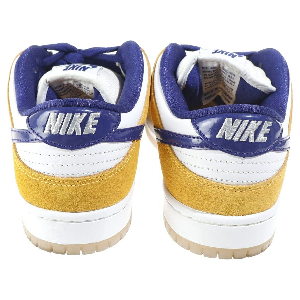NIKE SB(ナイキエスビー) DUNK LOW LASER ORANGE BQ6817-800 ダンクロー レーザーオレンジ ローカットスニーカー イエロー US9/27cm