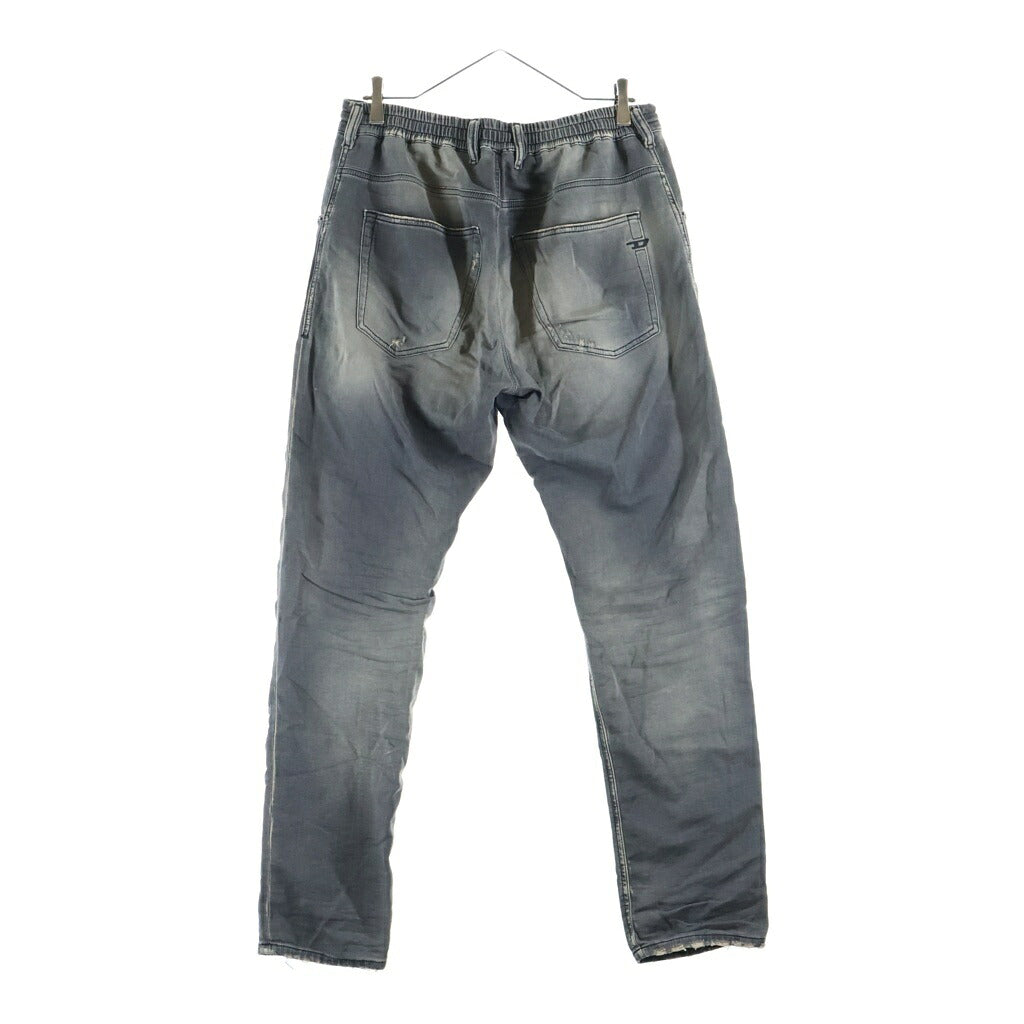 DIESEL(ディーゼル) 2032 D-KROOLEY-B JOGG テーパードシルエット ジョグジーンズ ブラック A14847
