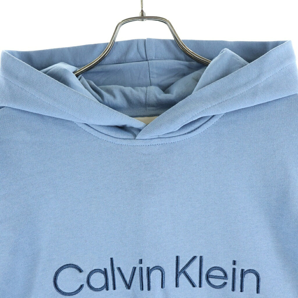 Calvin Klein Jeans(カルバンクラインジーンズ) LS STANDARD HOODIE スタンダード プルオーバーパーカー ライトブルー 40HM231