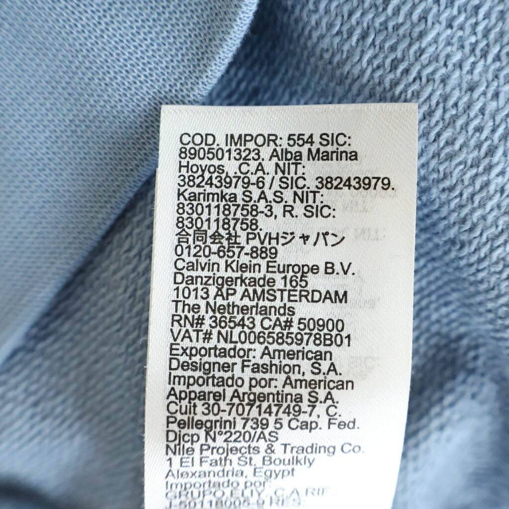Calvin Klein Jeans(カルバンクラインジーンズ) LS STANDARD HOODIE スタンダード プルオーバーパーカー ライトブルー 40HM231