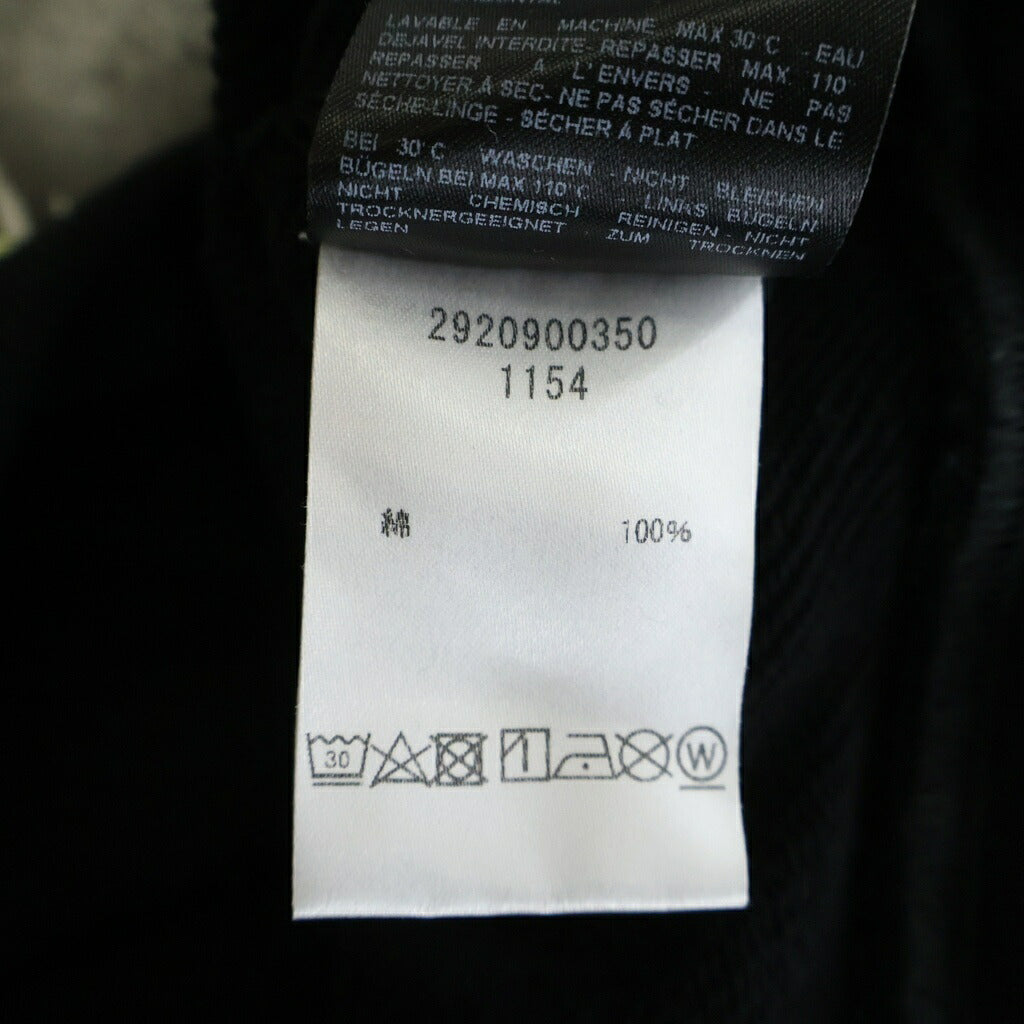 RAF SIMONS(ラフシモンズ) 19SS PUNKETTE HOODY フロントプリント フーディ プルオーバー ブラック 191-164