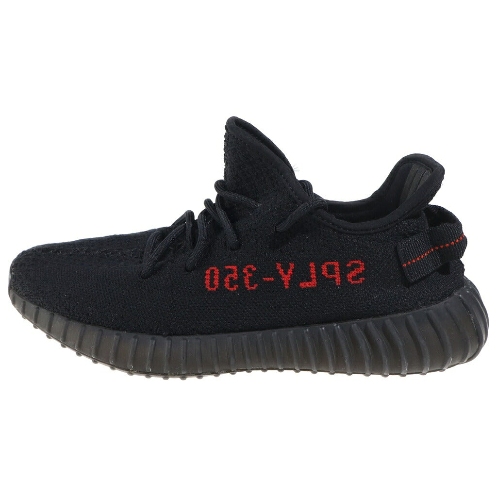 adidas(アディダス) YEEZY BOOST 350 V2 イージーブースト (2020) ローカットスニーカー ブラック/レッド US9/27cm CP9652