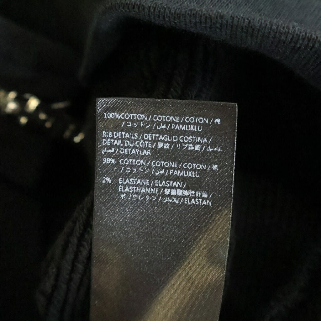 AMIRI(アミリ) 26AW 胸ロゴデザイン ジップアップ フーデッド スウェット パーカー ブラック AM326JR003