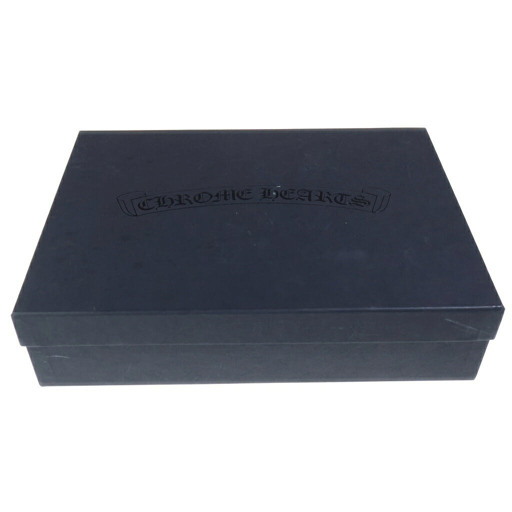 CHROME HEARTS(クロムハーツ) CH PLUS CHプラス パッチデザイン レザー サンダル ブラック レディース