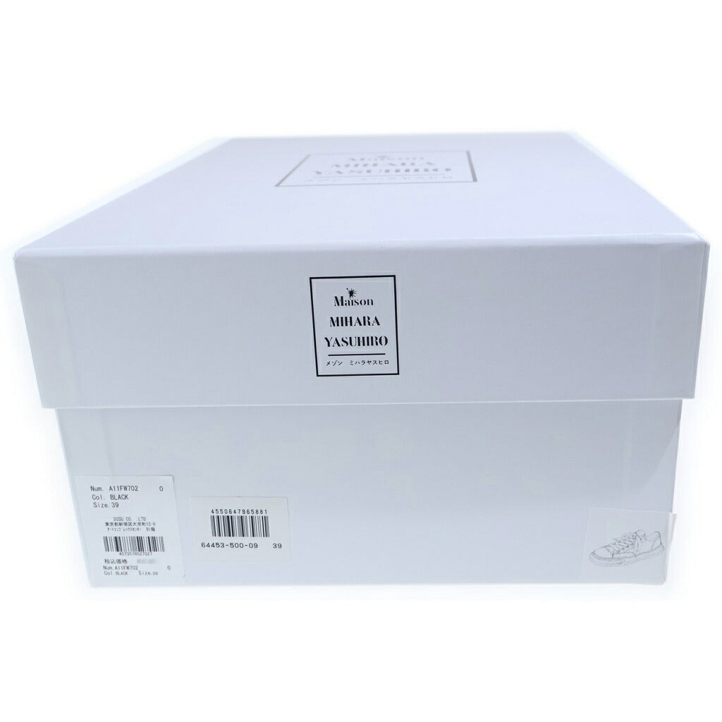 MAISON MIHARAYASUHIRO(メゾンミハラヤスヒロ) PETERSON 23 Original Sole Canvas Low Top Sneaker ピーターソン23 ローカットスニーカー シューズ ブラック/ホワイト A11FW702