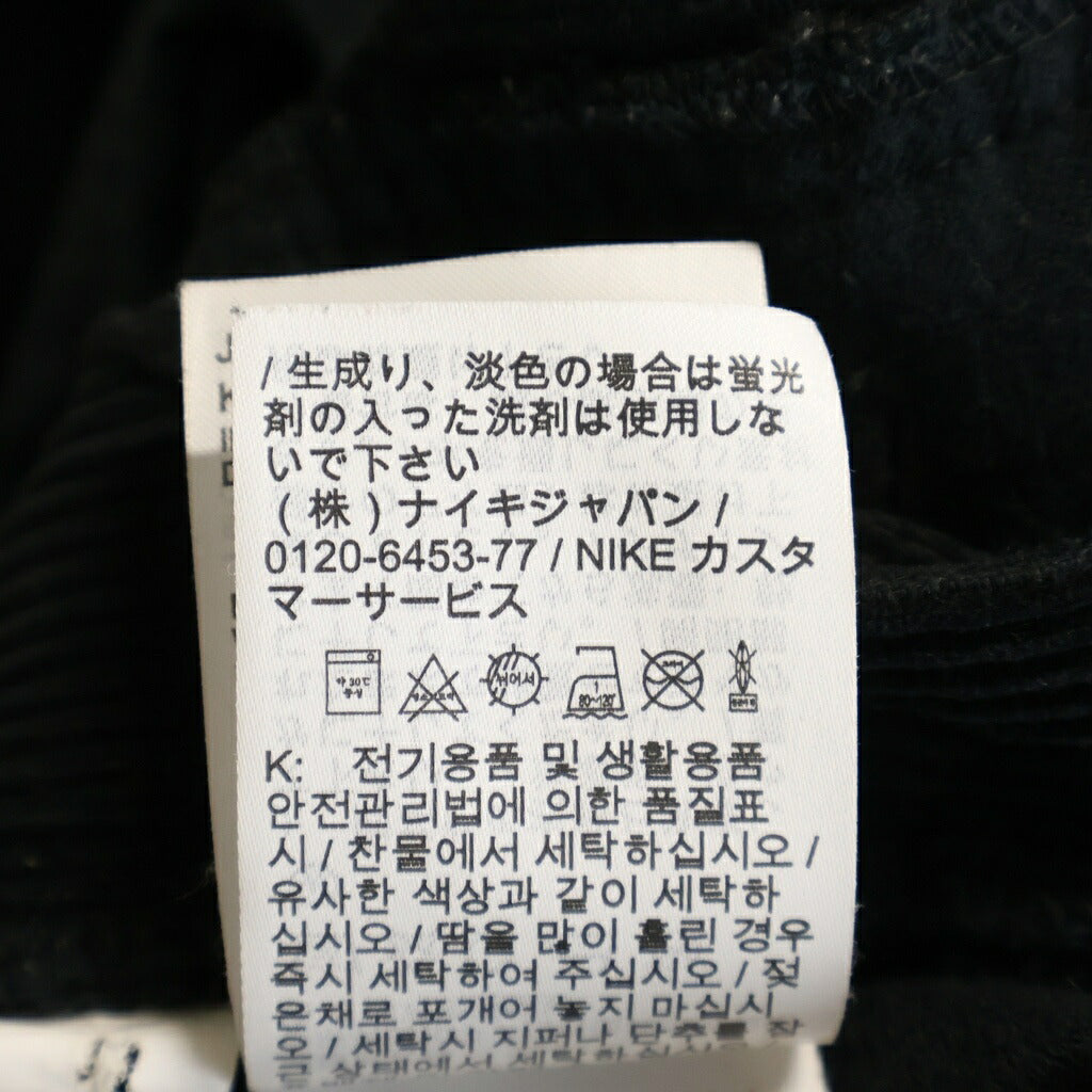 SUPREME(シュプリーム) 22SS ×NIKE Arc Corduroy Cargo Pant ナイキ アーク コーデュロイ カーゴ パンツ ブラック DM1779-010
