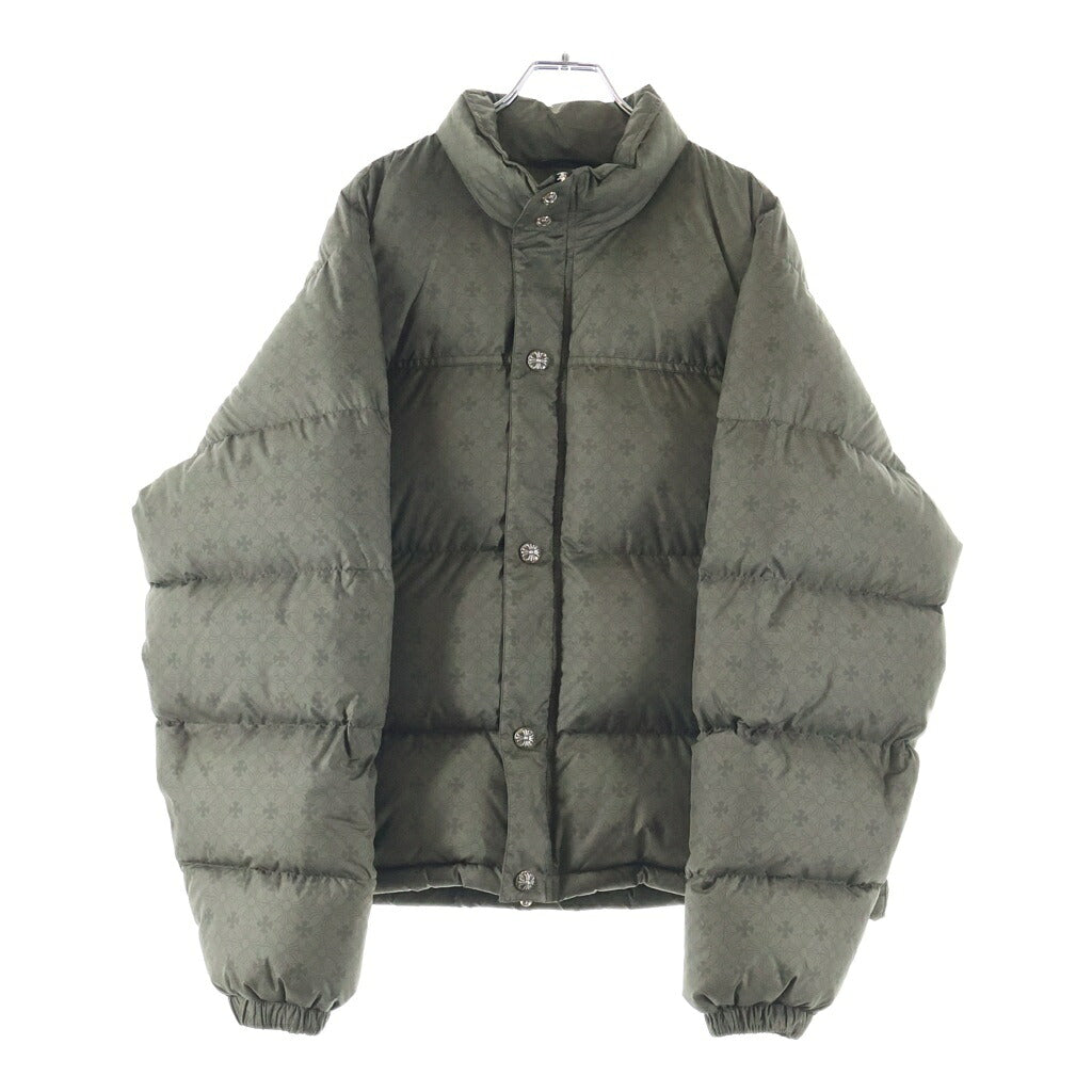CHROME HEARTS(クロムハーツ) STIFF V2 FBRC スティッフ CHプラス総柄クロスボールボタンダウンジャケット カーキ
