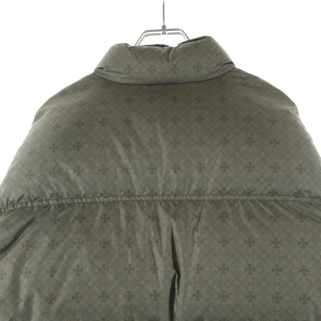 CHROME HEARTS(クロムハーツ) STIFF V2 FBRC スティッフ CHプラス総柄クロスボールボタンダウンジャケット カーキ