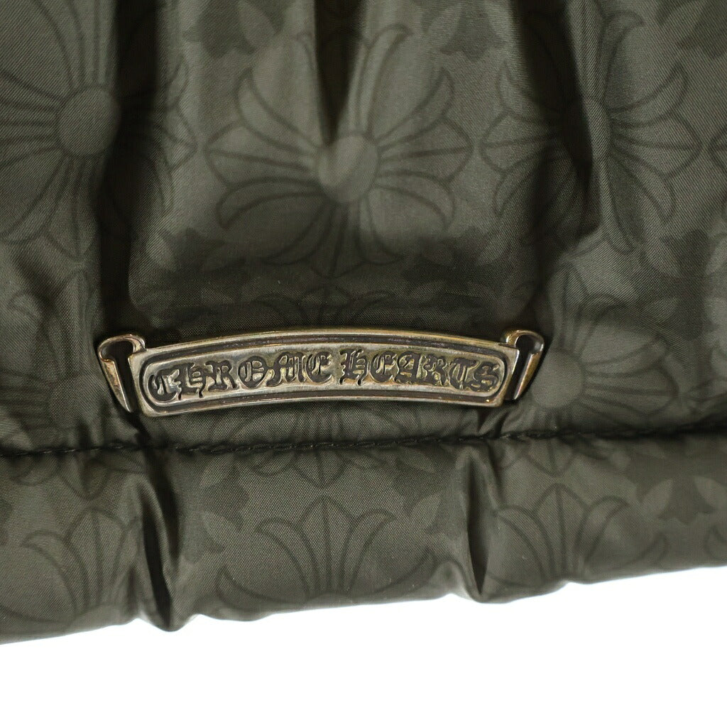 CHROME HEARTS(クロムハーツ) STIFF V2 FBRC スティッフ CHプラス総柄クロスボールボタンダウンジャケット カーキ