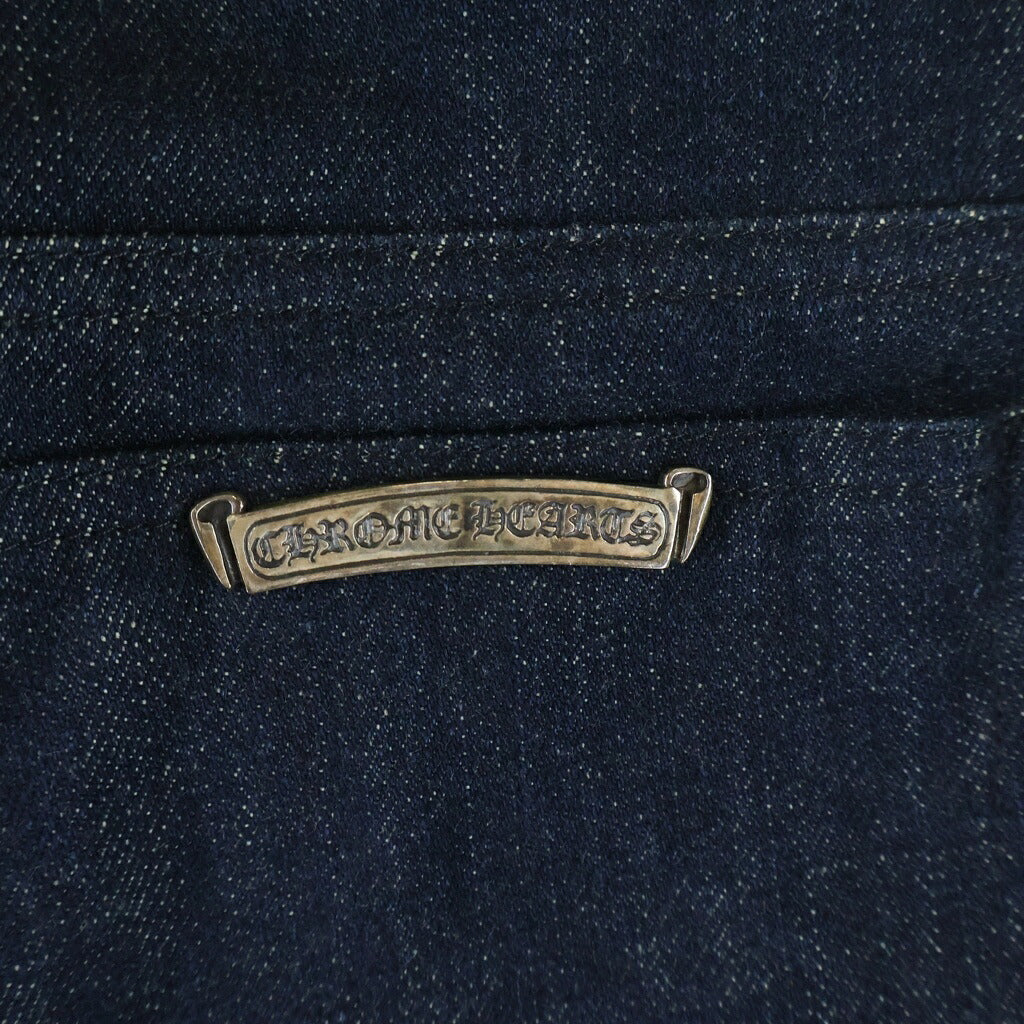 CHROME HEARTS(クロムハーツ) OLD 5POCKET STRAIGHT DENIM PANTS オールド デニムストレートパンツ 5ポケット インディゴ