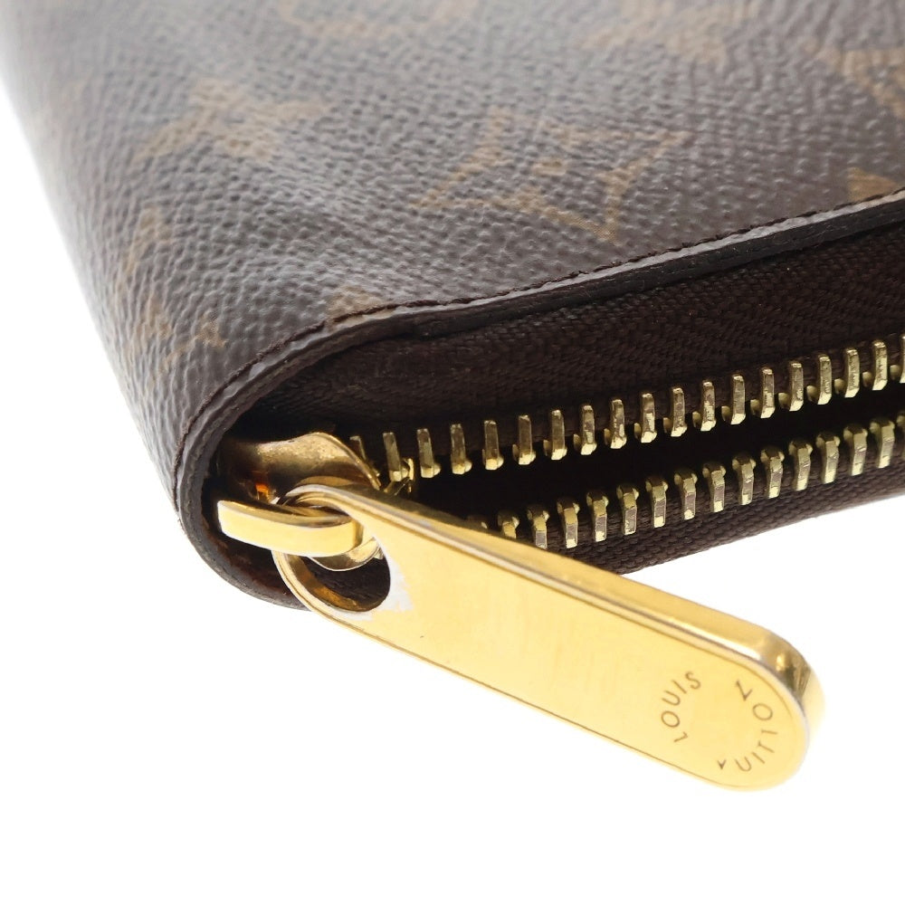 LOUIS VUITTON(ルイヴィトン) モノグラム レザー ジッピーウォレット 長財布 ブラウン M42616