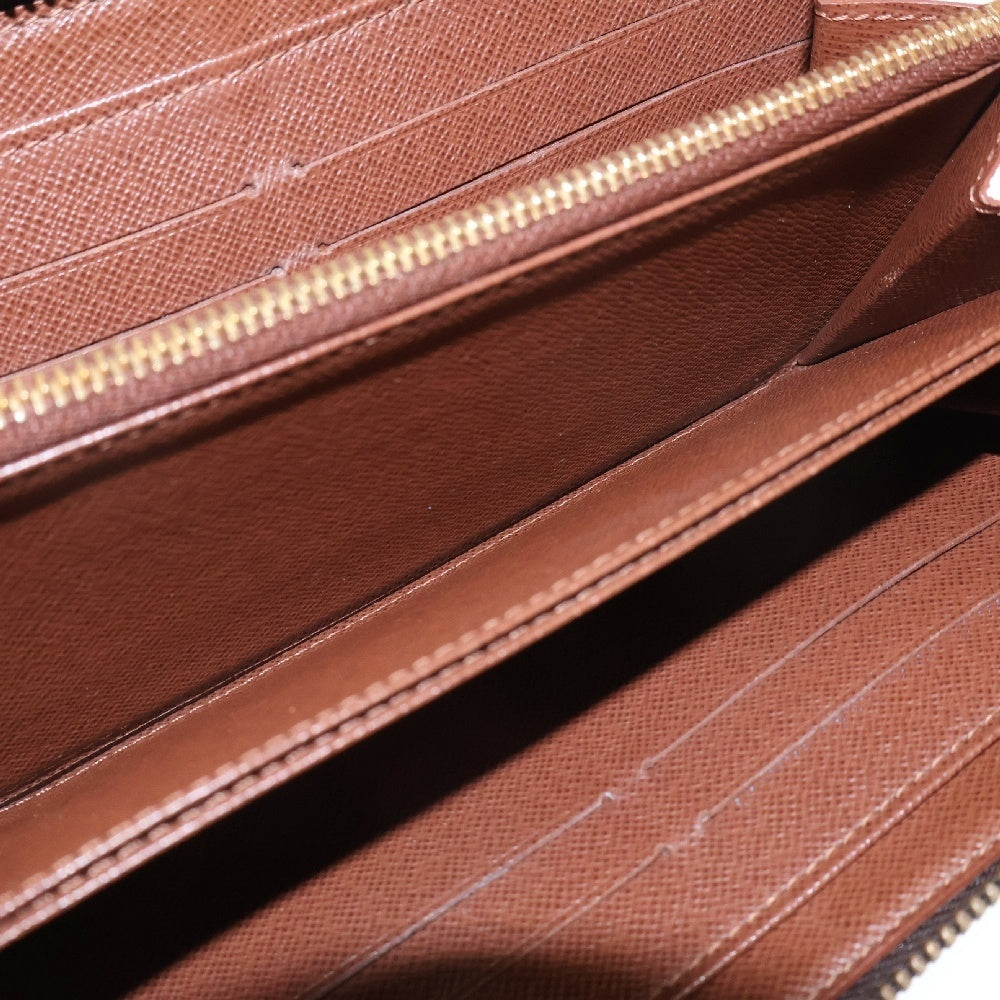 LOUIS VUITTON(ルイヴィトン) モノグラム ジッピーウォレット レザーラウンドファスナー 長財布 ブラウン M42616