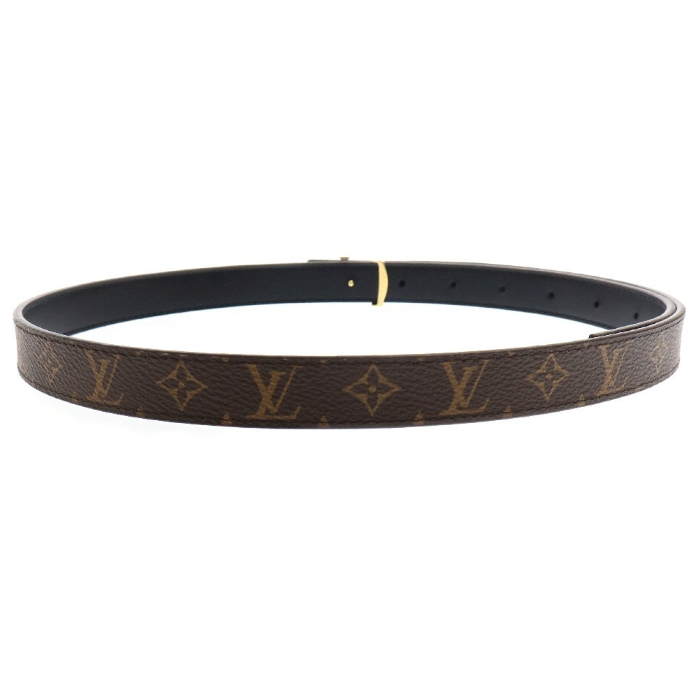 LOUIS VUITTON(ルイヴィトン) モノグラム サンチュール LVアイコニック ベルト ブラウン ゴールド金具 PVCレザー ユニセックス M0431