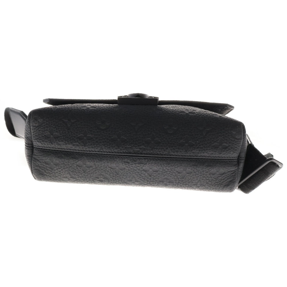 LOUIS VUITTON(ルイヴィトン) モノグラムトリヨン Sケープ メッセンジャーバッグ ショルダーバッグ ブラック レザー RFID M23741