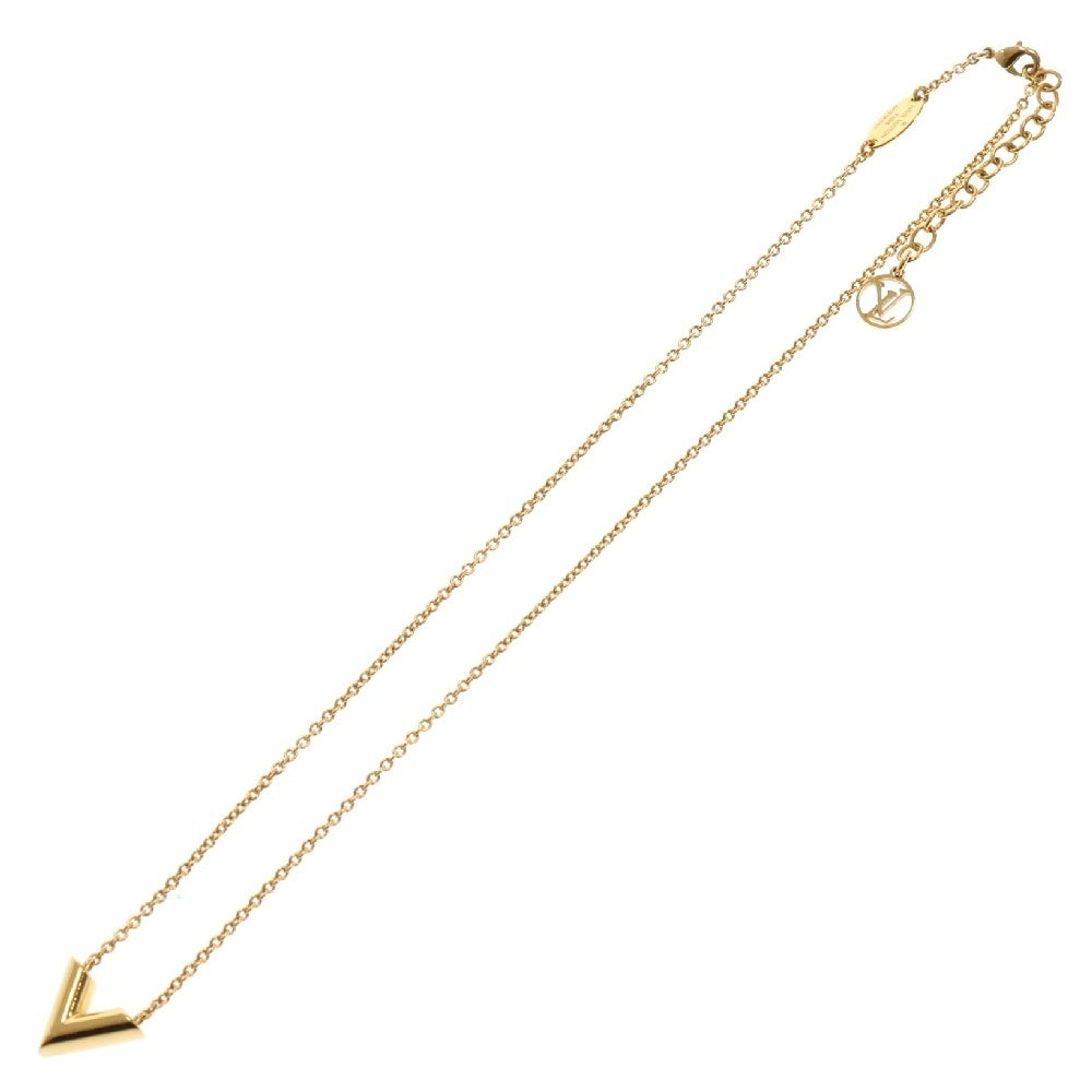 LOUIS VUITTON(ルイヴィトン) エッセンシャルV ネックレス ゴールド GP アクセサリー M61063
