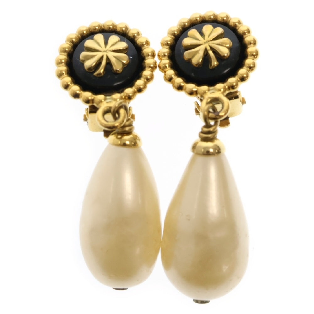 CHANEL(シャネル) クローバー パール イヤリング GP ゴールド 94P アクセサリー ヴィンテージ