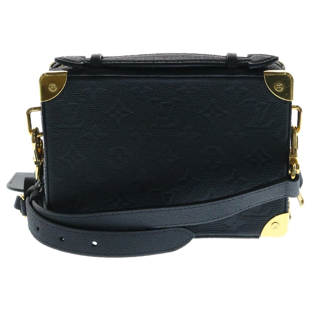 LOUIS VUITTON(ルイヴィトン) ×NBA モノグラム・アンプラント ハンドル・ソフトトランク 黒 PVCレザー RFID M57971