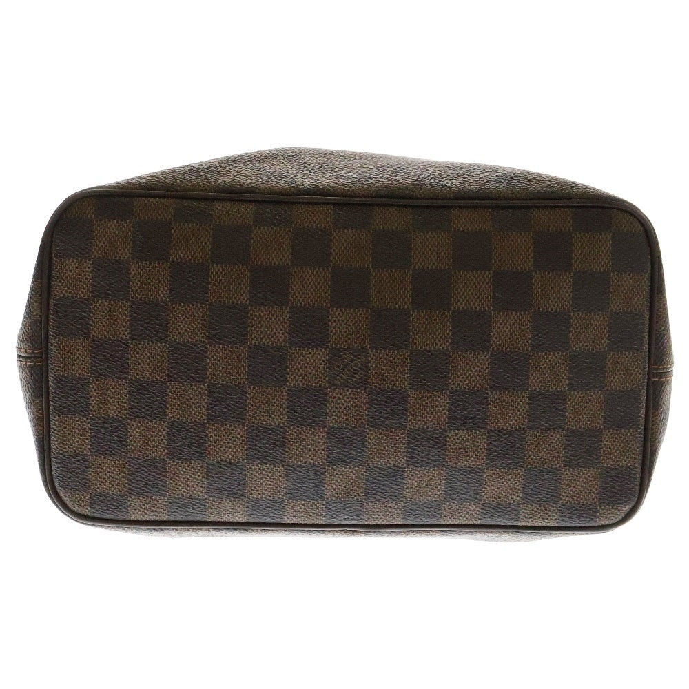 LOUIS VUITTON(ルイヴィトン) ダミエ サレヤPM トートバッグ ハンドバッグ ブラウン ゴールド金具 レザー×PVC N51183
