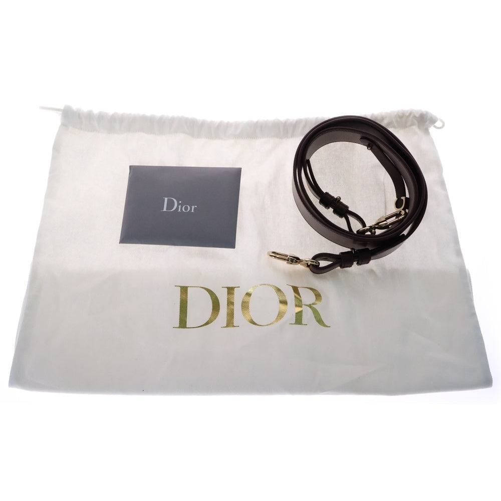 Christian Dior(クリスチャンディオール) レディディオール スモール 2WAYバッグ ハンドバッグ ショルダーバッグ ゴールド金具 ボルドー ラムスキン
