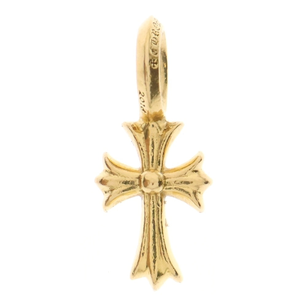 CHROME HEARTS(クロムハーツ) 22K STACK CH CROSS V2 CHクロススタックチャーム ペンダントトップ ゴールド BCA050