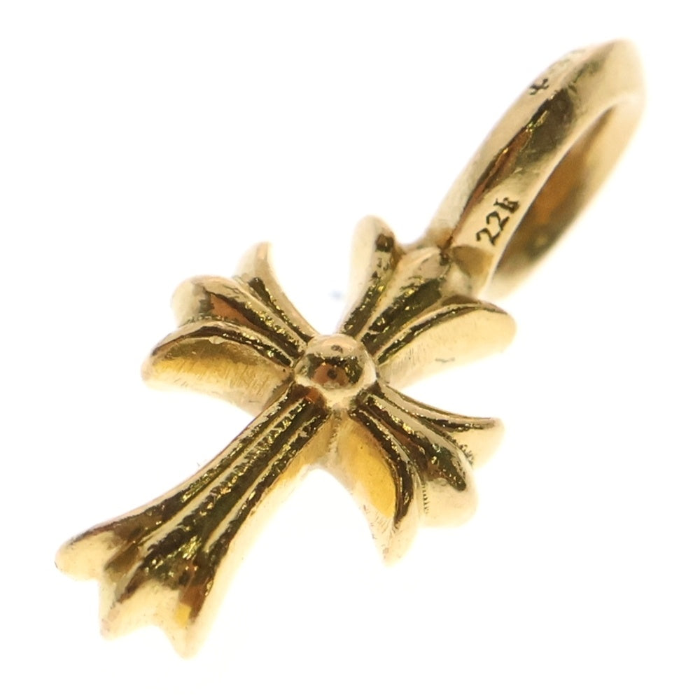 CHROME HEARTS(クロムハーツ) 22K STACK CH CROSS V2 CHクロススタックチャーム ペンダントトップ ゴールド BCA050