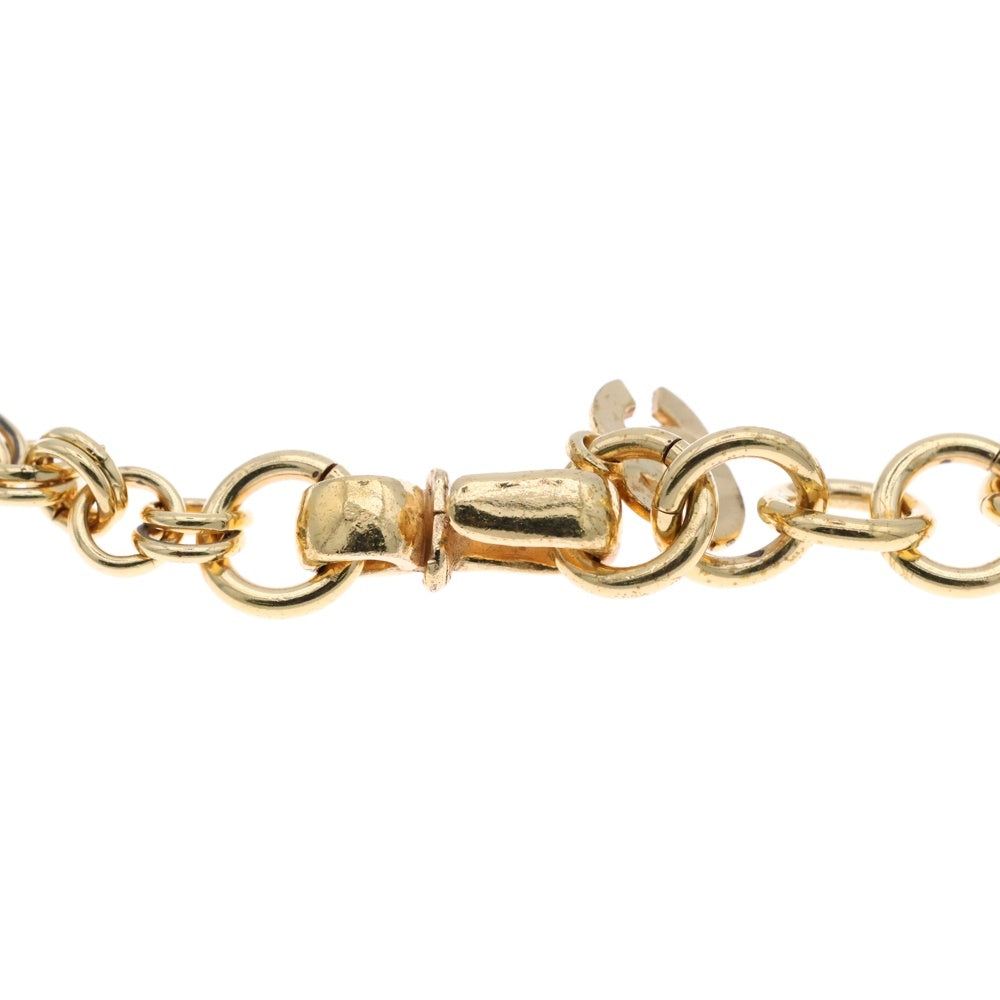 CHANEL(シャネル) 00A ココマーク トリプルココ 3Dネックレス チェーン ペンダント ゴールド×シルバー GP