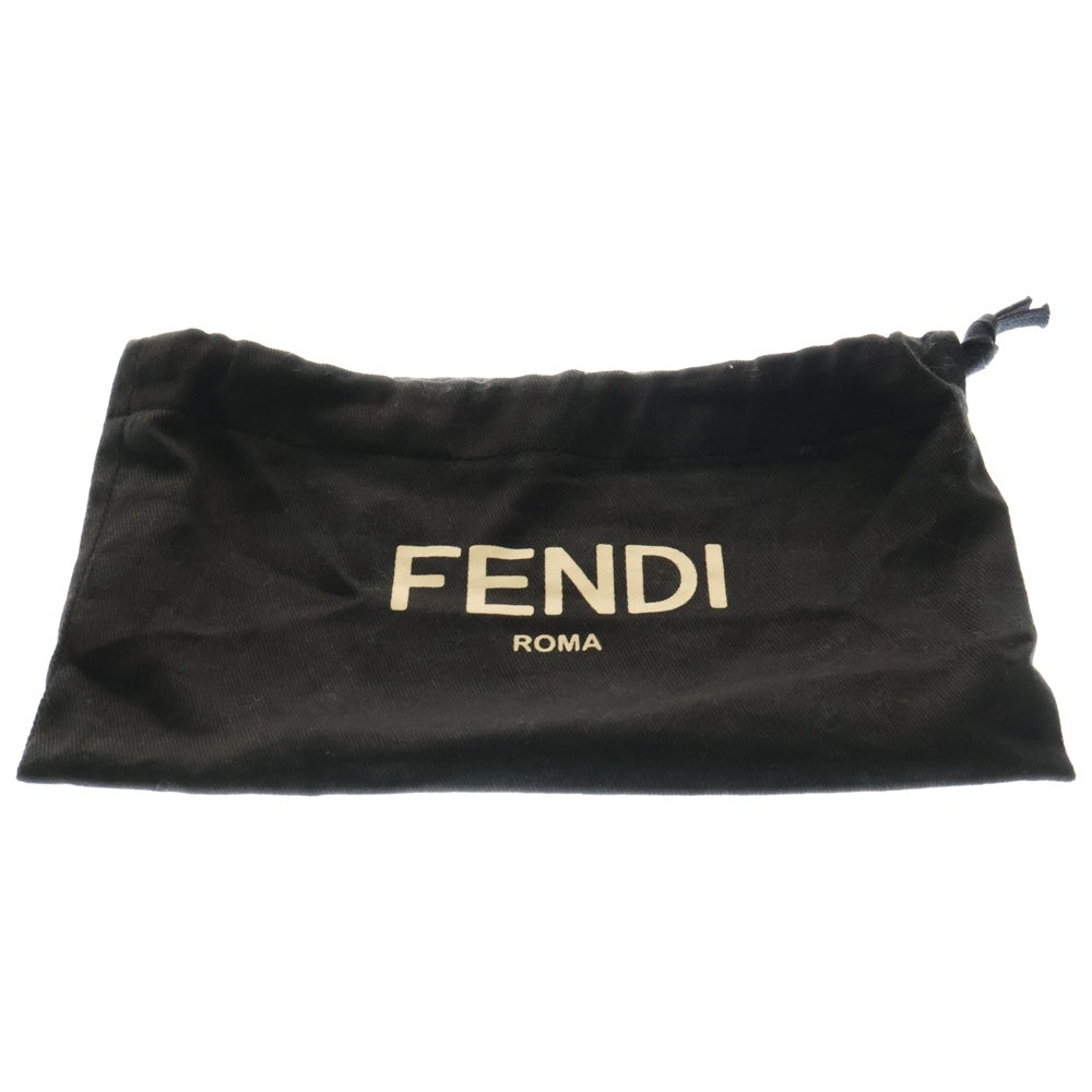 FENDI(フェンディ) バケットスリム ショルダーバッグ ブラック キャンバス 7M0295