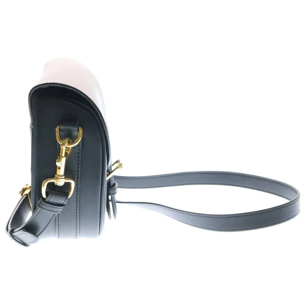 Christian Dior(クリスチャンディオール) BOBBY ボビー ミディアム ブラック カーフスキン ショルダーバッグ ゴールド金具