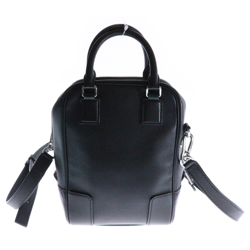 LOEWE(ロエベ) アマソナ15 アナグラム ショルダーバッグ ハンドバッグ 2wayバッグ ブラック レザー