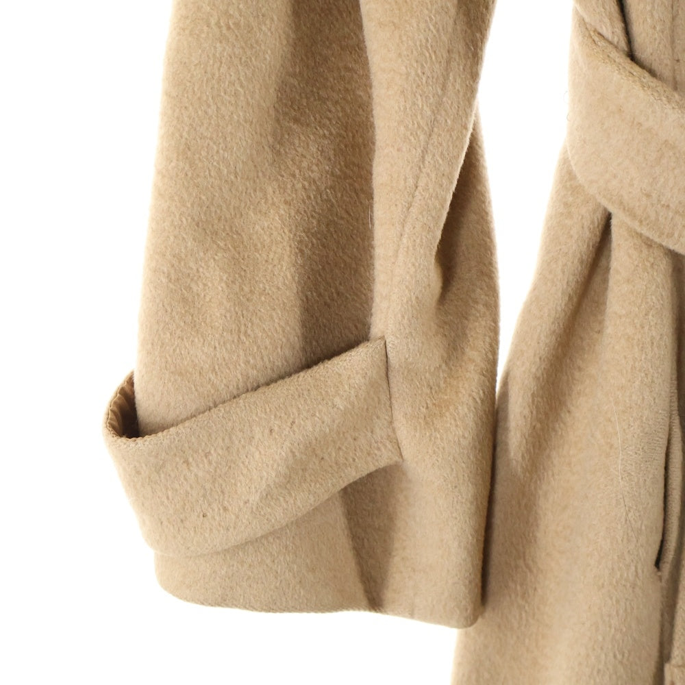 Max Mara(マックスマーラ) キャメル ダブルブレスト ステンカラー ロングコート ブラウン レディース