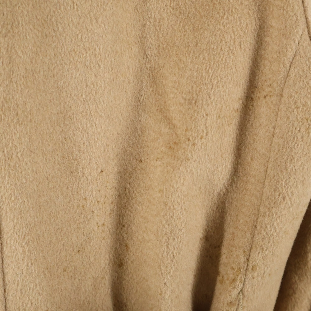 Max Mara(マックスマーラ) キャメル ダブルブレスト ステンカラー ロングコート ブラウン レディース
