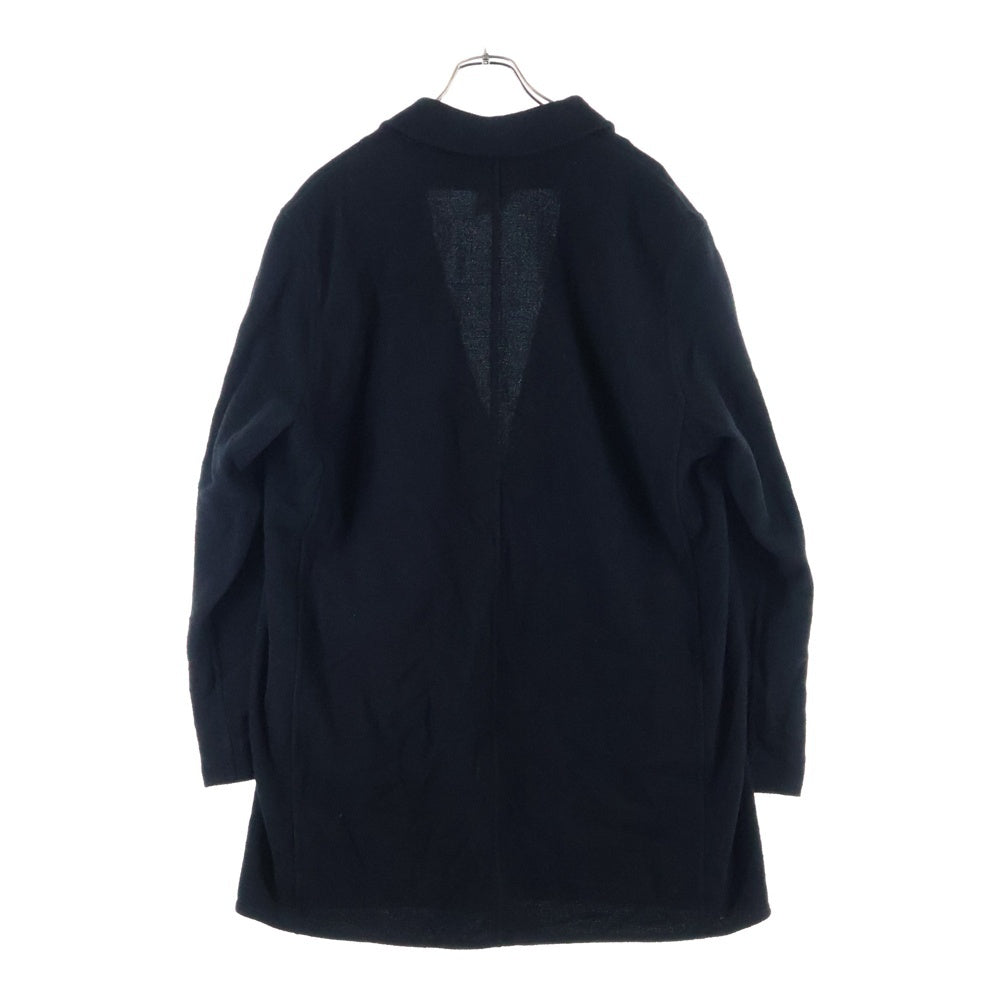 CHANEL(シャネル) 96AW ウール ナイロン テーラードカラー コート ブラック レディース P05828V04346