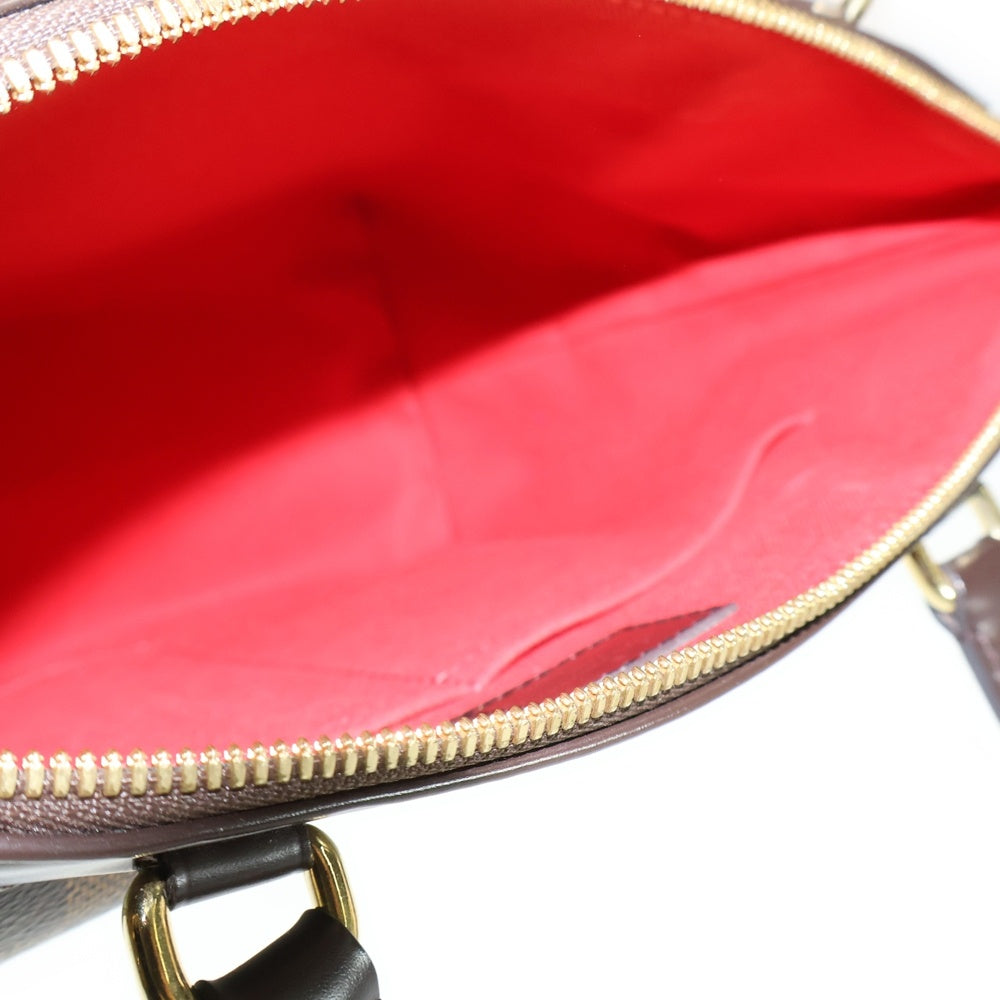 LOUIS VUITTON(ルイヴィトン) ウエストミスターPM ダミエエベヌ PVC レザー ハンド トートバッグ ゴールド金具 ブラウン N41102