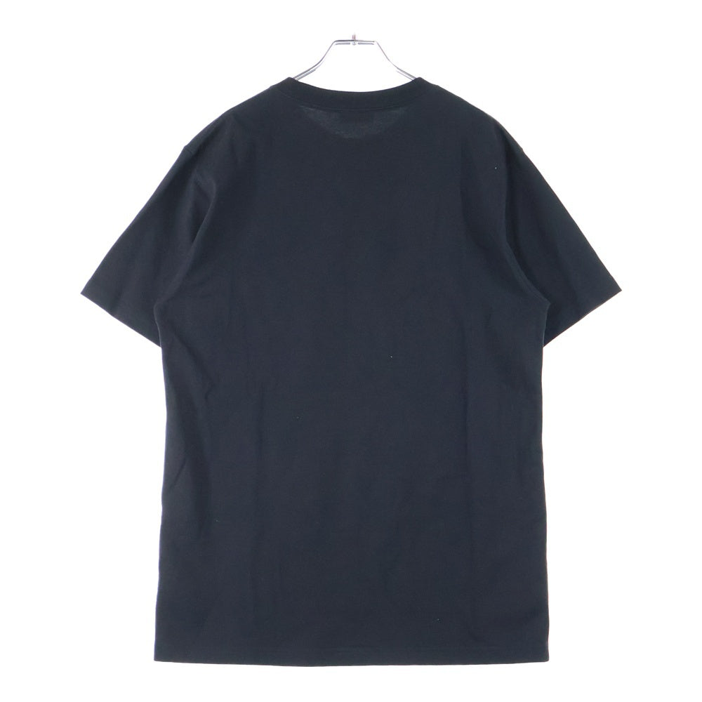 DIOR(ディオール) 23AW ロゴ刺繍 クルーネック 半袖Tシャツ ブラック 343J696C0554