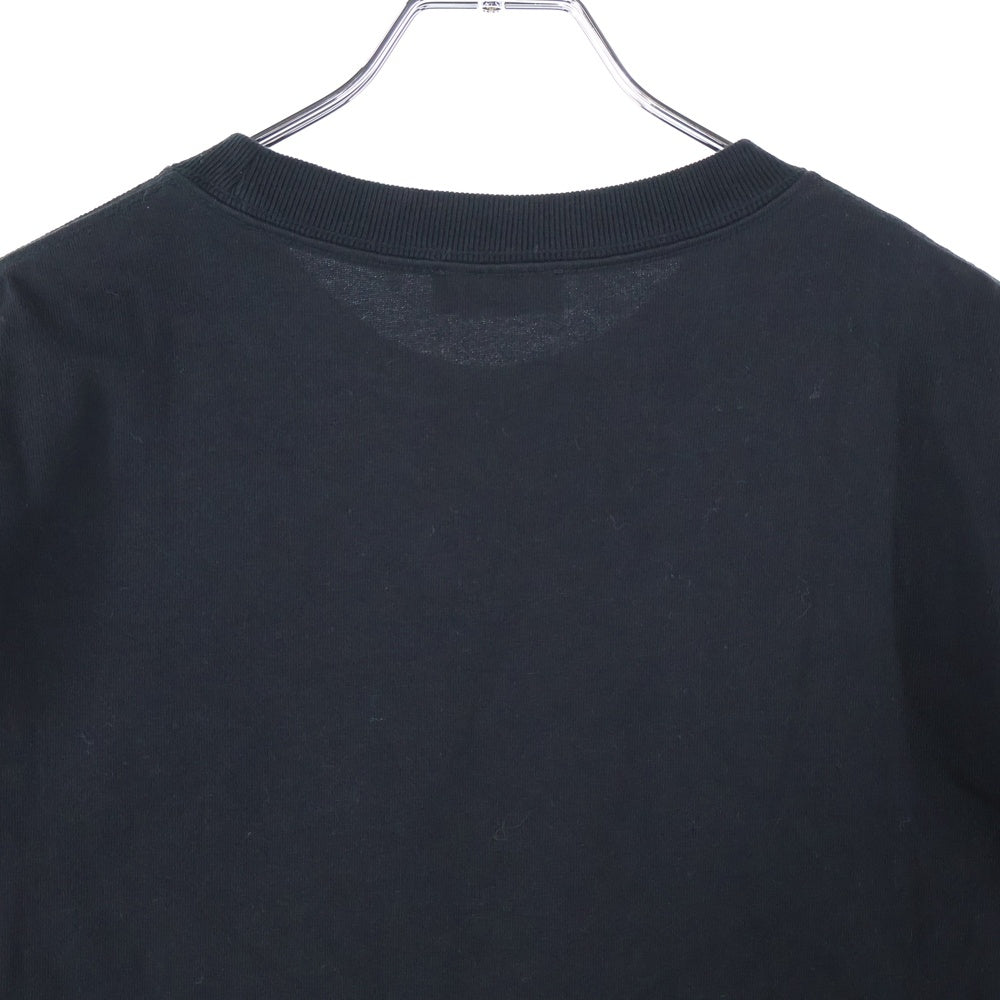 DIOR(ディオール) 23AW ロゴ刺繍 クルーネック 半袖Tシャツ ブラック 343J696C0554