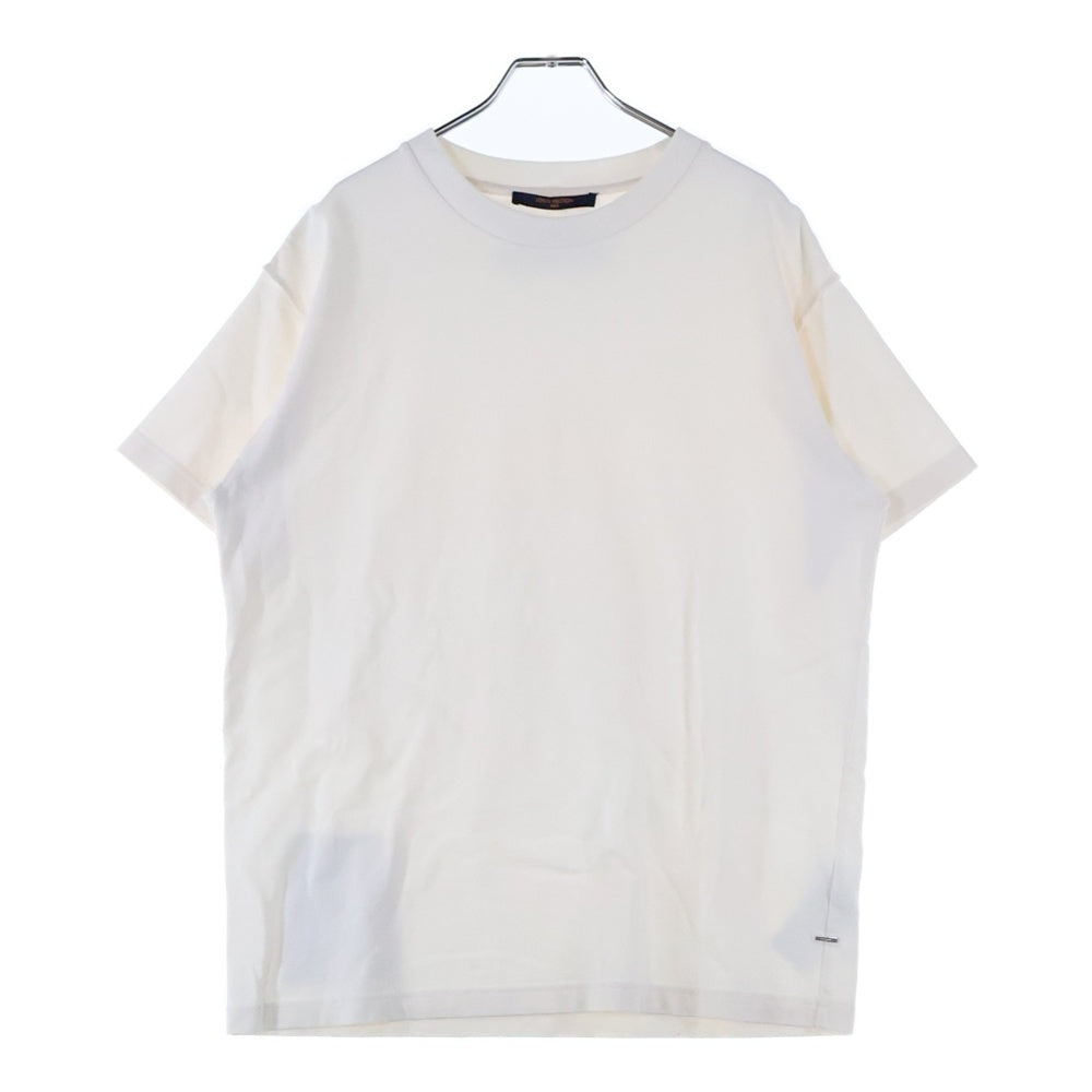 LOUIS VUITTON(ルイヴィトン) 22AW LVSE バックワッペンロゴ インサイドアウト クルーネック 半袖Tシャツ カットソー ホワイト RM222Q JYN HIY47W