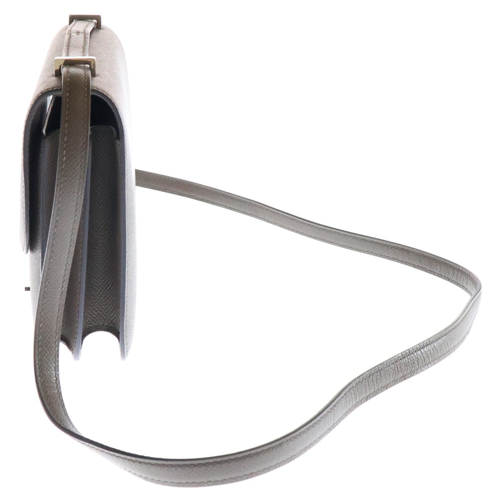 HERMES(エルメス) コンスタンス ミニ18 エタン エプソン レザーショルダーバッグ ブラウン レディース W刻印