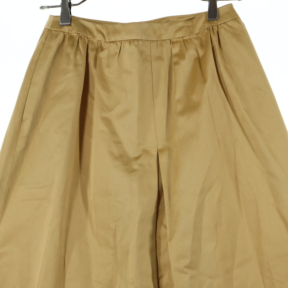 CHANEL(シャネル) 99P スプリングコレクション ココマークボタン ギャザー ロング マーメイドスカート ベージュ レディース P13178V07529